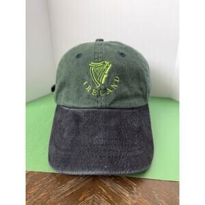Green and charcoal Guinness-branded baseball cap Adjustable